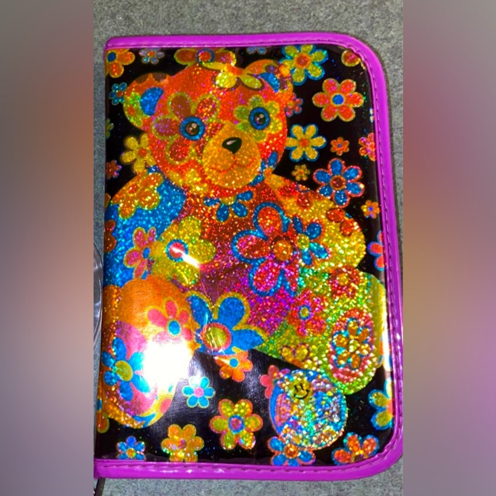 Lisa Frank Blossom Bear Planner w/ Dividers Only